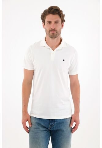 Tennis Polo En Tela Piqué Licra Crudo Para Hombre Tennis