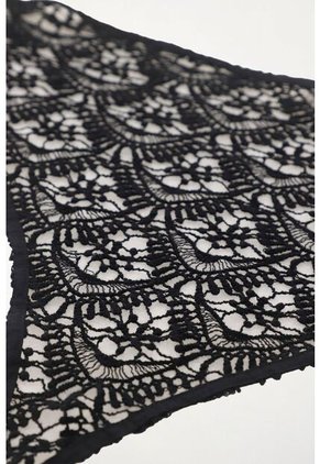 Tennis Pañoleta Tejida Negra