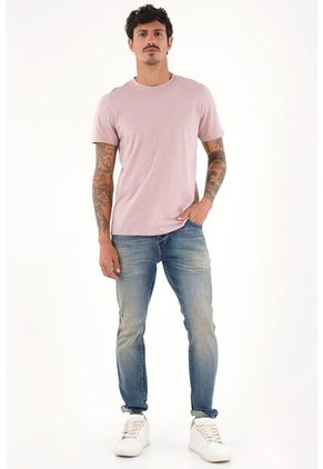 Tennis Camiseta En Tela Jersey Morada Para Hombre