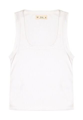 Tennis Camiseta Tipo Esqueleto En Rib Para Mujer Tennis