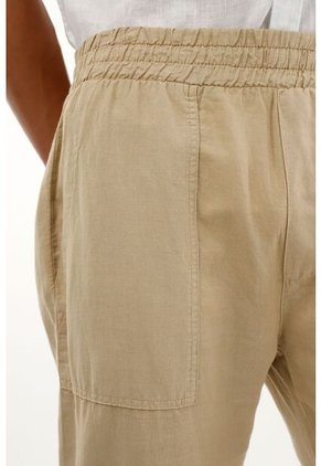 Tennis Pantalón Jogger Café Bota Recta Para Hombre