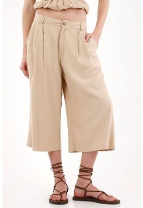 Tennis Pantalón Culotte Café Para Mujer