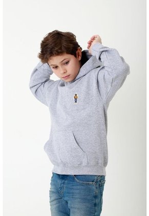 Buzo Gris Unisex Para Niños
