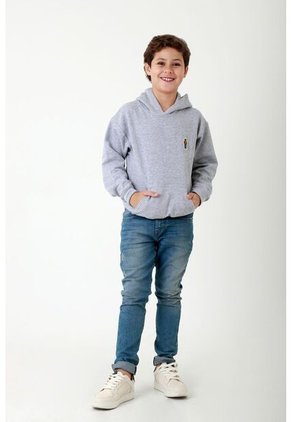 Buzo Gris Unisex Para Niños
