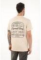 Camiseta Crudo Con Estampado Para Hombre de Tennis