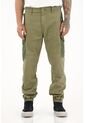 Tennis Pantalón Con Parches Y Bota Enresortada Verde Para Hombre de Tennis