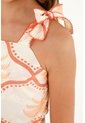 Camisa Estampada De Escote Recto Para Niña de Tennis