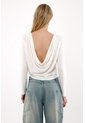 Camiseta En Tejido Liviano Con Escote En Espalda Crudo Para Mujer de Tennis