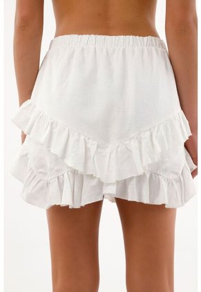 Tennis Falda Corta Con Estampado De Soles Para Mujer