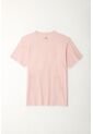 Camiseta Rosada Manga Corta Para Hombre de Tennis