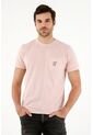 Camiseta Rosada Con Bolsillo Para Hombre de Tennis