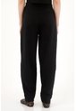 Tennis Pantalón Chino En 100% Lino Negro Para Mujer de Tennis