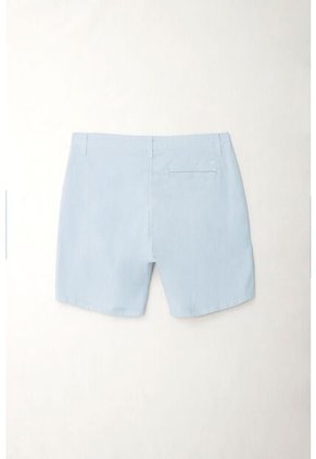 Bermuda Azul Tipo Chino Para Hombre