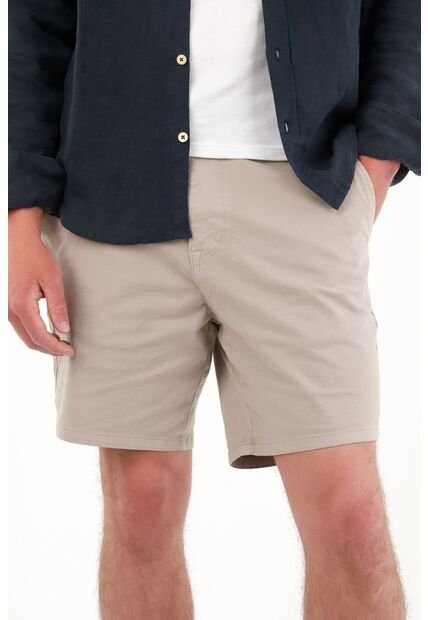 Tennis Bermuda Tipo Chino Gris Para Hombre