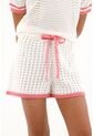 Bermuda Tejida Crudo Para Niña de Tennis
