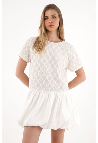 Tennis Vestido Corto Con Falda Abombachada Para Mujer Tennis