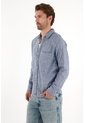 Tennis Camisa Manga Larga Con Diseño A Rayas Con Diseño Versátil Para Hombre De Silueta Ajustada de Tennis