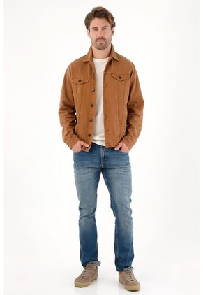 Tennis Jean Nudy Con Efecto Craquelado Azul Para Hombre