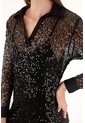 Tennis Vestido Con Transparencia Y Brillo Para Mujer de Tennis