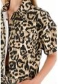Tennis Camisa Crop Con Estampado De Animal Print Para Mujer de Tennis