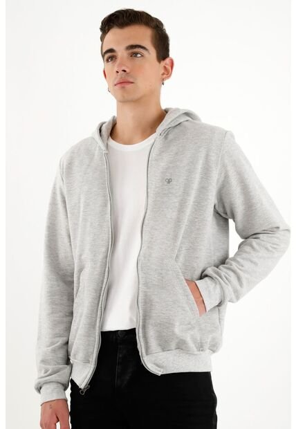 Buzo Gris Para Hombre