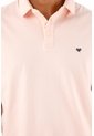 Polo Licrada Rosada Para Hombre de Tennis