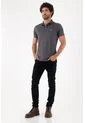 Tennis Jean Super Skinny Negro Para Hombre de Tennis