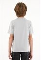 Camiseta Gris Manga Corta Para Niño de Tennis