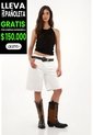 Tennis Camiseta De Tejido Abierto Negra Para Mujer de Tennis