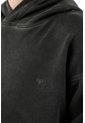 Buzo Tipo Hoodie Negro Para Niño de Tennis