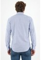 Tennis Camisa Azul Con Cuello Francés Para Hombre de Tennis
