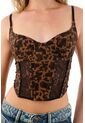 Tennis Corsé Con Estampado Animal Print Y Encaje Para Mujer de Tennis