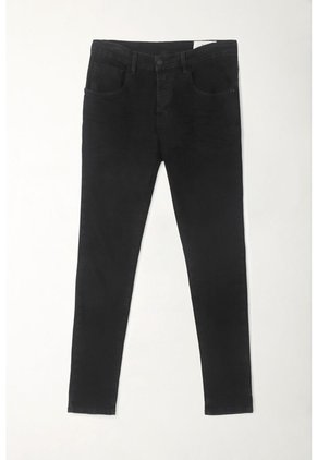 Tennis Jean Negro Super Skinny Para Hombre