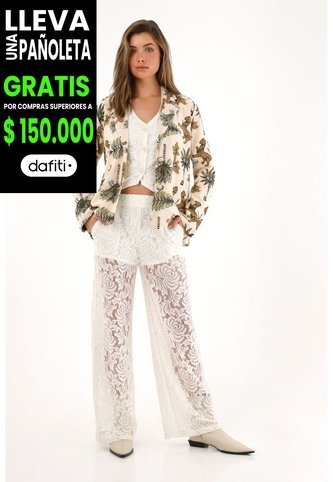 Tennis Blazer Con Estampado De Palmeras Y Tigres Para Mujer Tennis