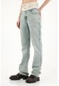 Tennis Jean Recto Con Corte Tejido Y Lurex En Pretina Para Mujer de Tennis