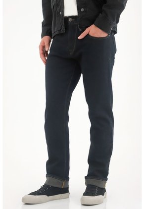 Tennis Jean Recto Azul Para Hombre