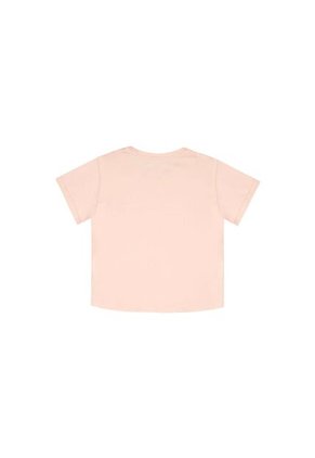 Camiseta Básica Rosada Para Niña