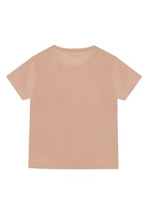 Camiseta Rosada Con Estampado Para Mujer