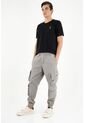 Pantalón Tipo Jogger Gris Para Hombre de Tennis