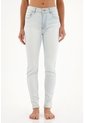 Tennis Jean Jegging Tiro Alto Tono Ice Para Mujer de Tennis
