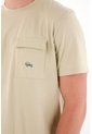 Camiseta Con Bolsillo De Tapa Café Para Hombre de Tennis