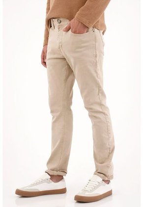Tennis Pantalón Recto Crudo Para Hombre