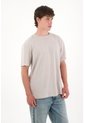 Camiseta Básica De Tela Con Textura Café Para Hombre de Tennis