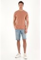 Tennis Camiseta Con Bolsillo Delantero Café Para Hombre de Tennis