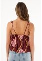 Camisa Tipo Pañoleta Estampada Para Mujer de Tennis