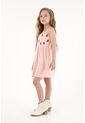 Vestido Rosado Con Mariposas Bordadas Para Niña de Tennis