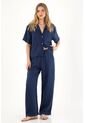 Tennis Pantalón Con Pretina Elástica En 100% Lino Para Mujer de Tennis