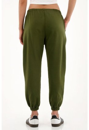 Pantalón Jogger Verde Para Mujer