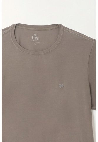Tennis Camiseta Cuello Redondo Gris Para Hombre Tennis