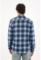 Tennis Camisa Manga Larga Con Diseño A Cuadros Para Hombre de Tennis